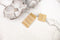 Caramel Hook and Eye Bra Closure 2 x 3 for 2 pairs